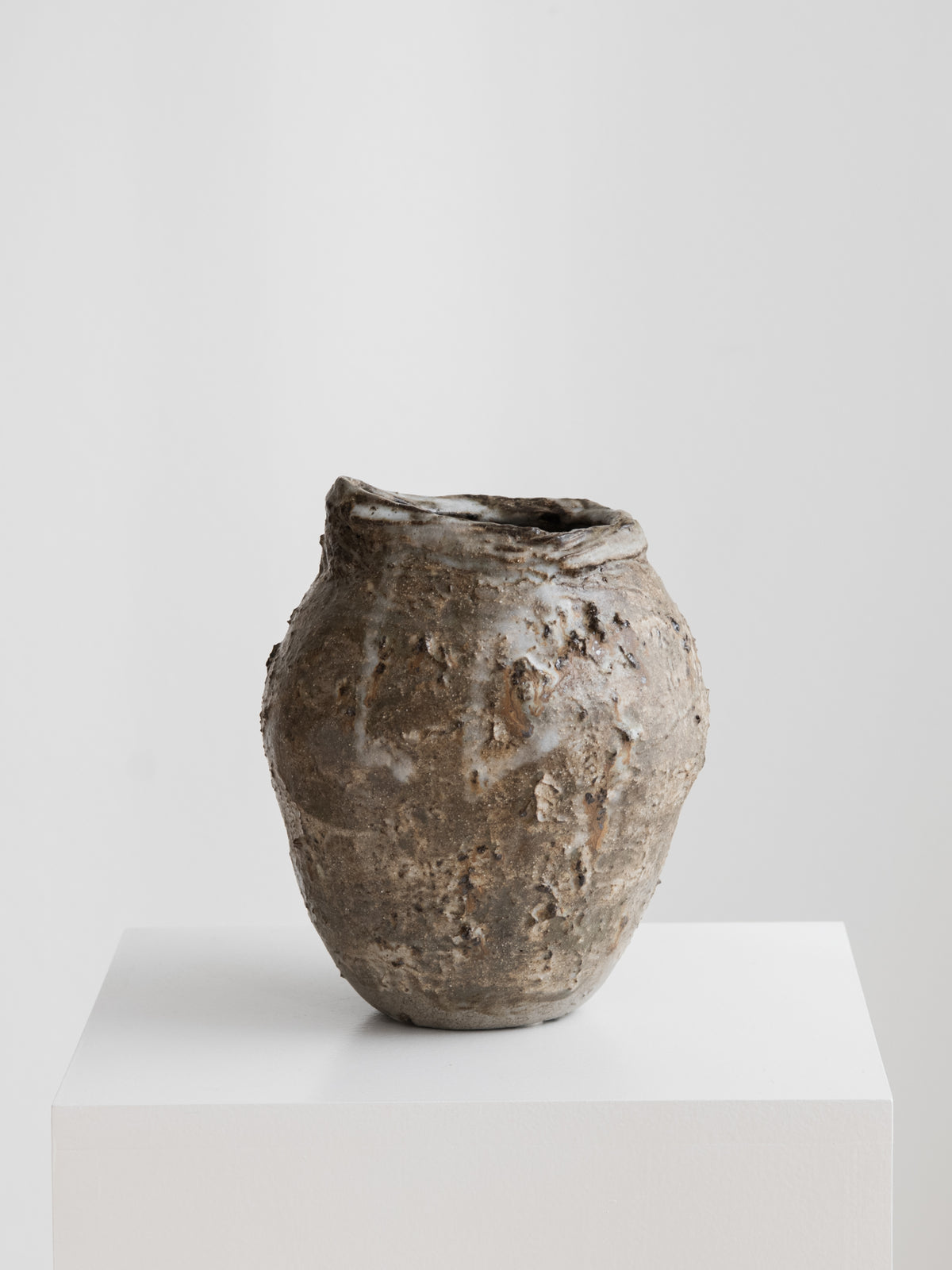 Sculptural Vase - Earth Texture
