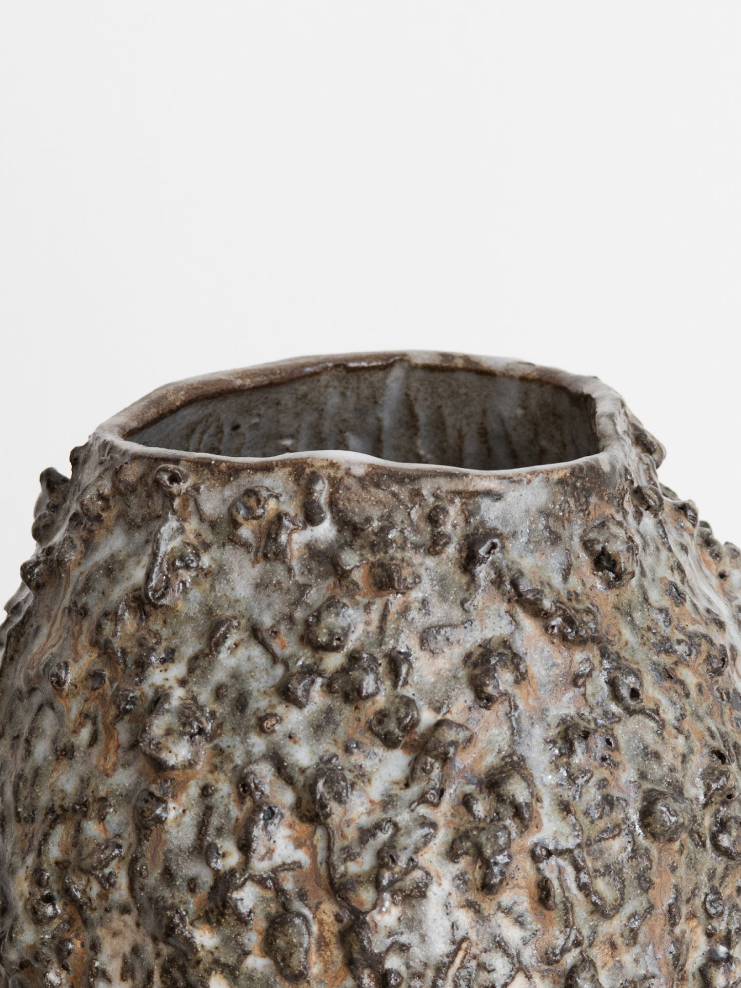 Sculptural Vase - Textured Light