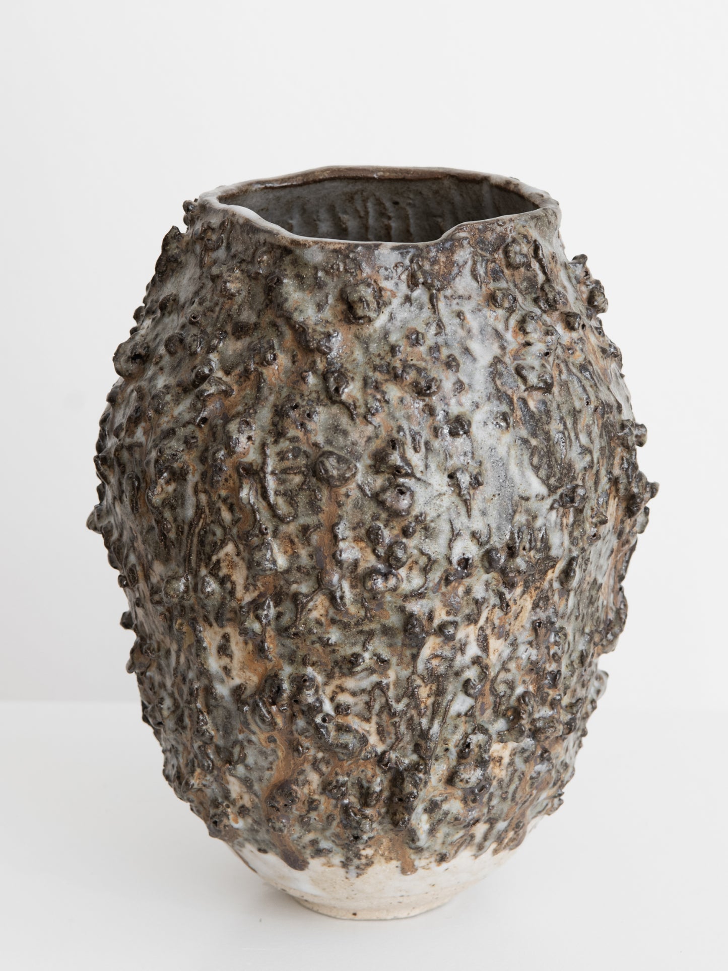 Sculptural Vase - Textured Light