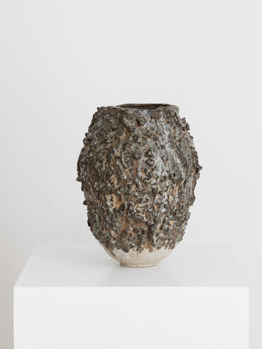 Sculptural Vase - Textured Light