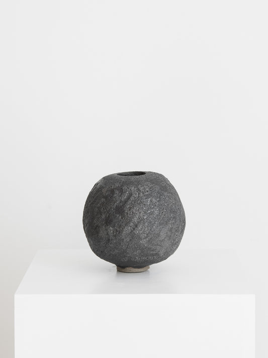 Sculptural Vase - Charcoal Form