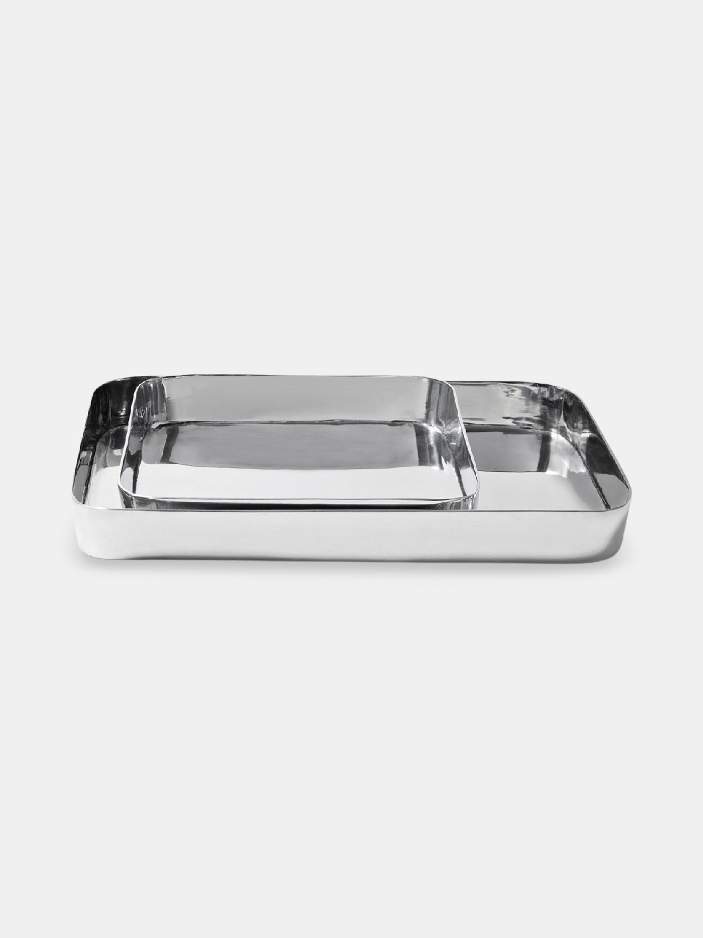 Masai Polished Aluminum Tray