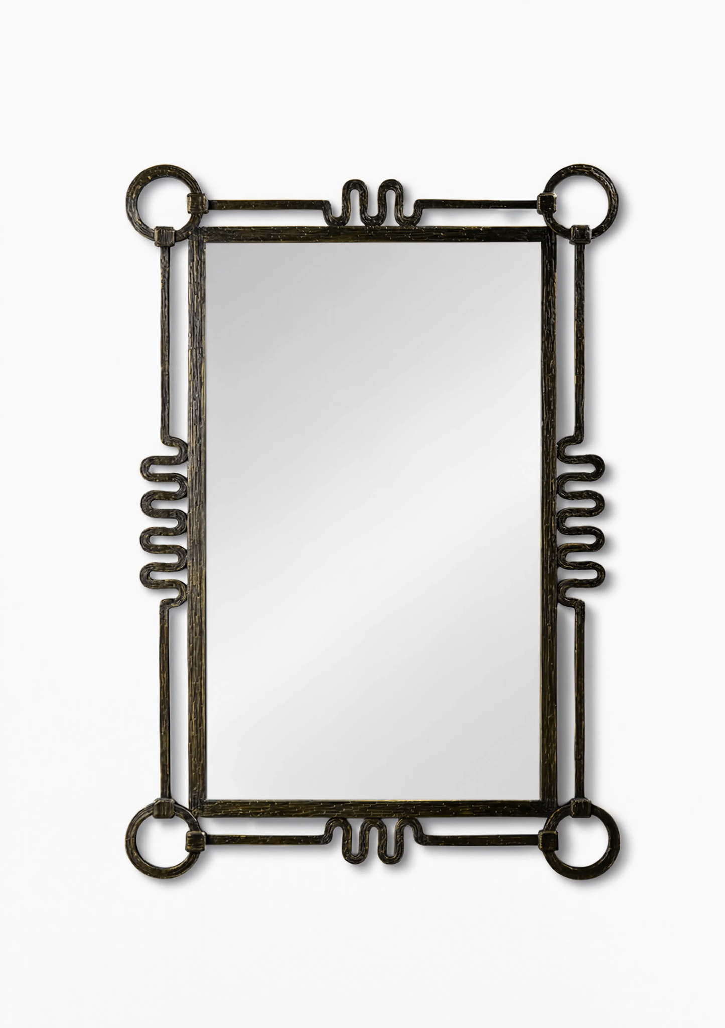 Tiberio Mirror -  Gilted New Bronze