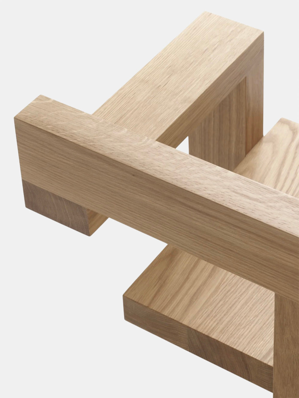 Steltman Chair designed by Gerrit Rietveld, 1963 - Natural Oak