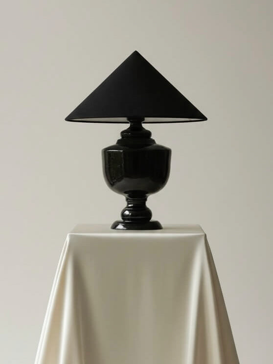 Encre Noire Ceramic Lamp
