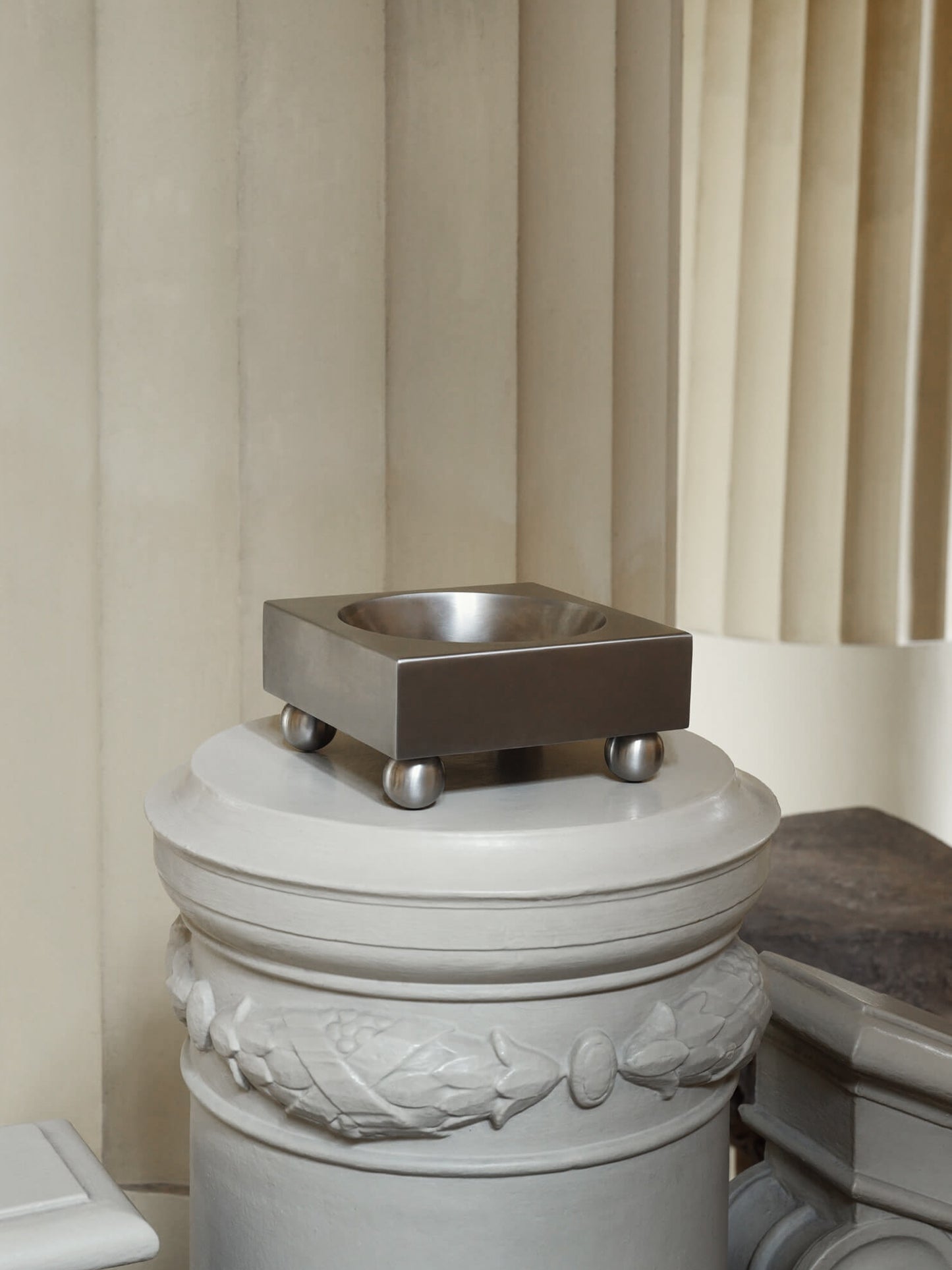 Brushed Stainless Steel Tray