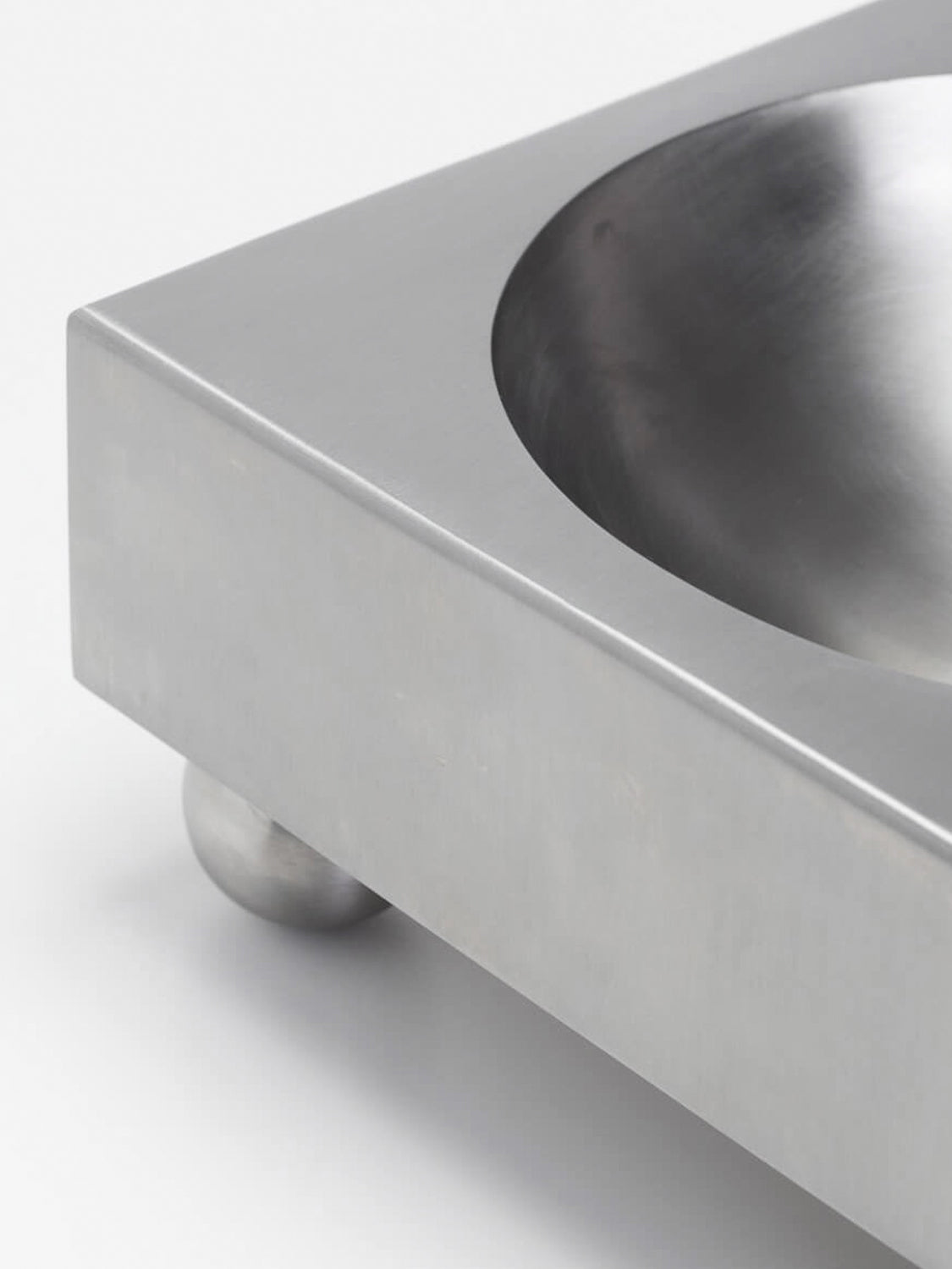 Brushed Stainless Steel Tray