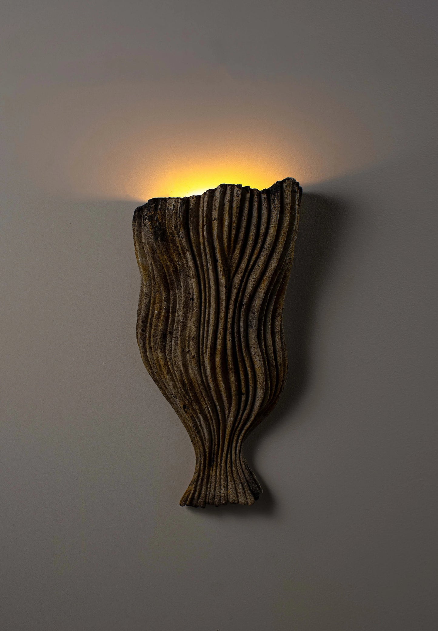 Camelio Wall Light - Burnt Stone