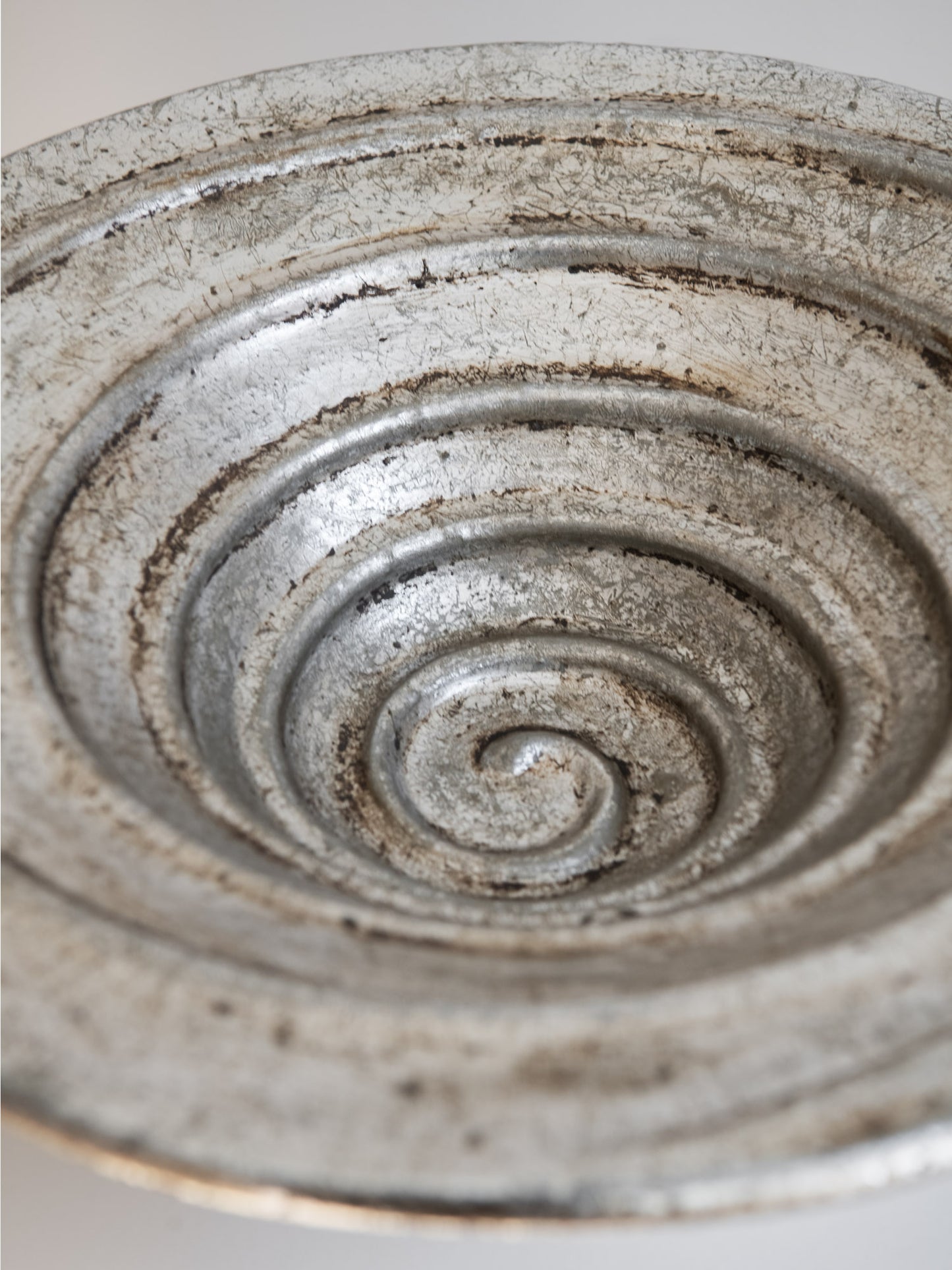 Vintage Spiral Ceramic Bowl
