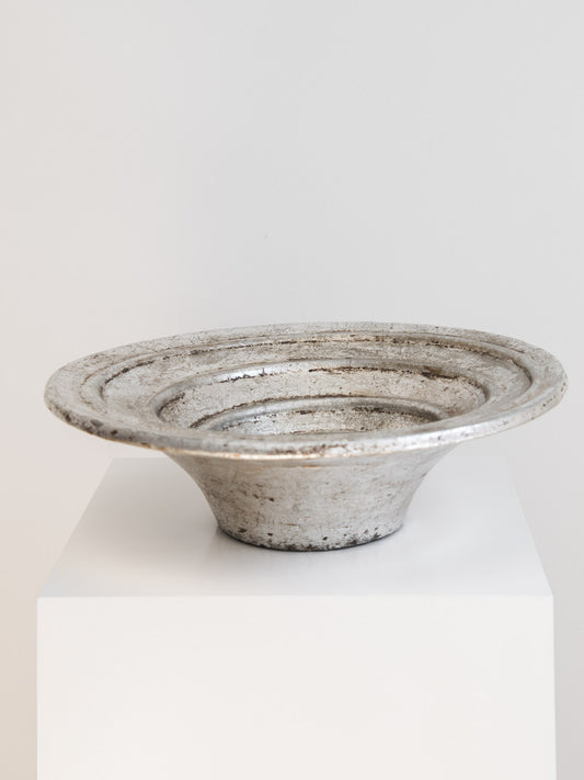 Vintage Spiral Ceramic Bowl