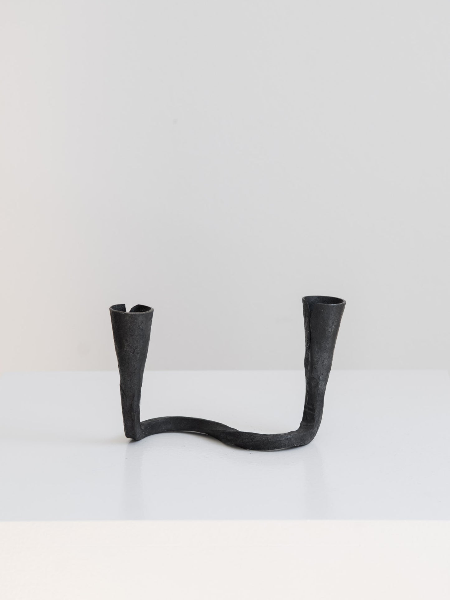 Vintage Iron Candle Holder
