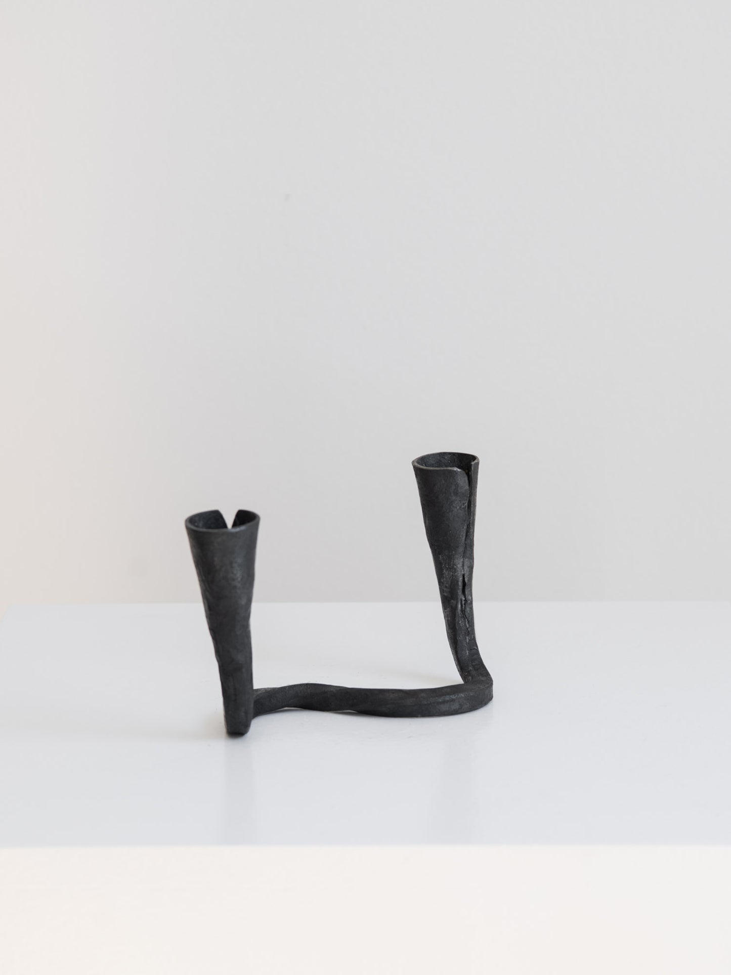 Vintage Iron Candle Holder