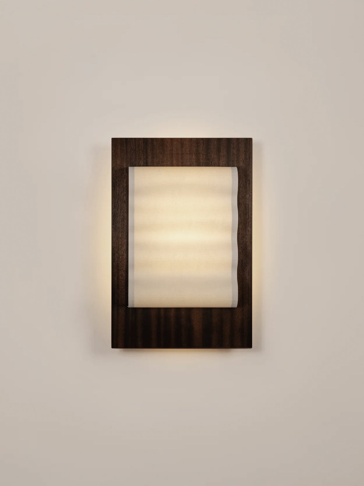 Frame Wood Wall Light