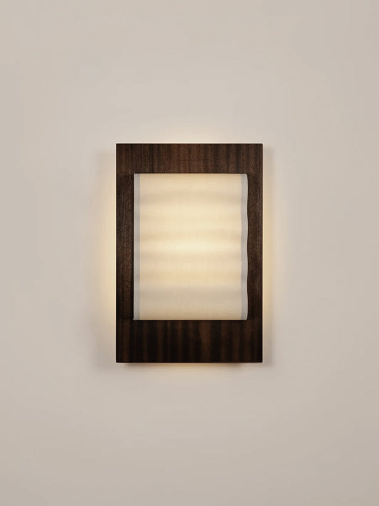 Frame Wood Wall Light