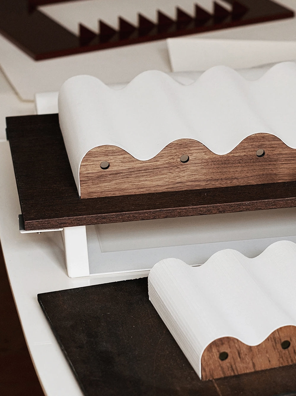 Frame Wood Wall Light