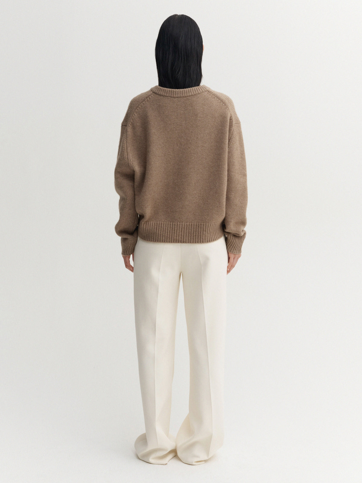 Yara V-Neck Sweater - Hazel