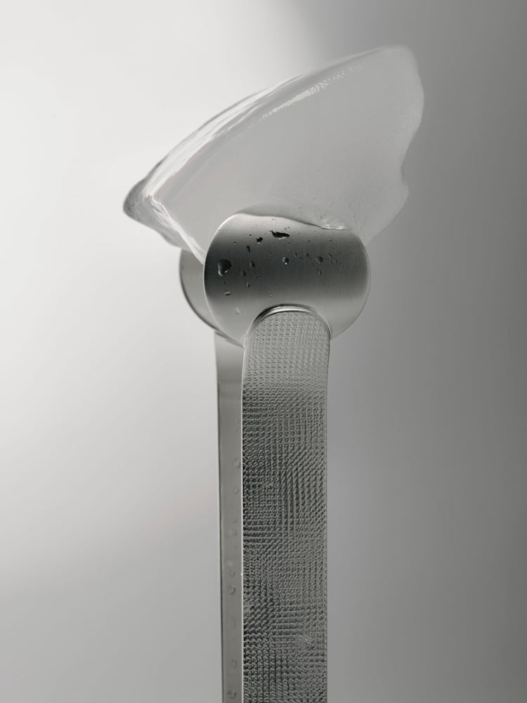 Velvet Ice Bucket & Tongs – Silver-Plated