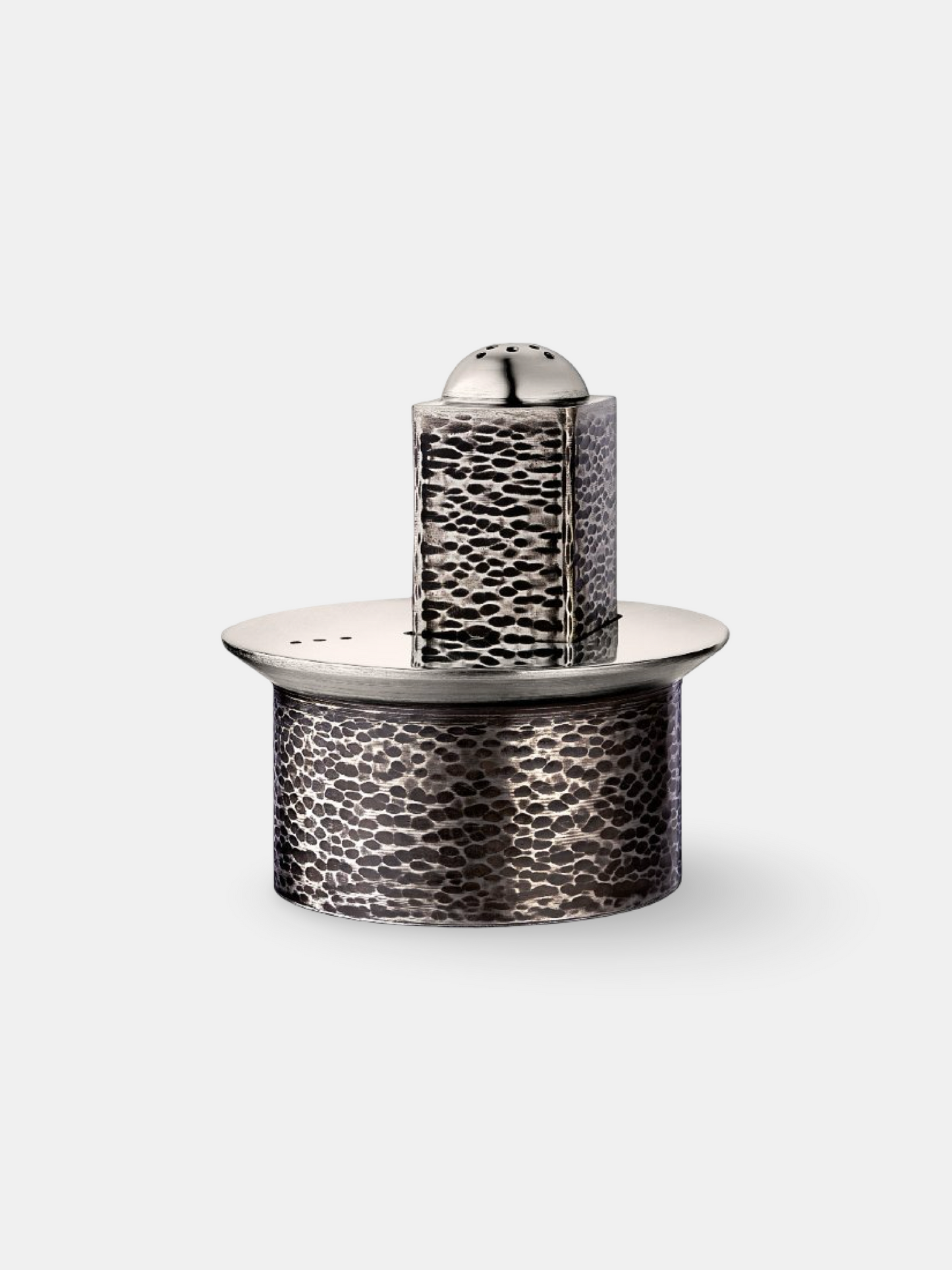 Salt & Pepper Set – Burnished White Bronze