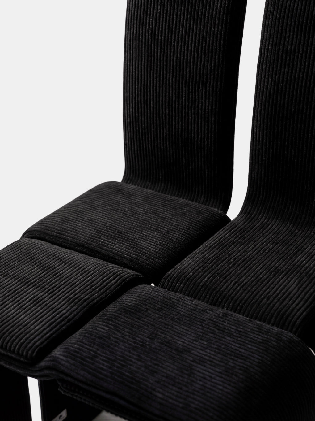 Weaving Chair 02 - Black Corduroy