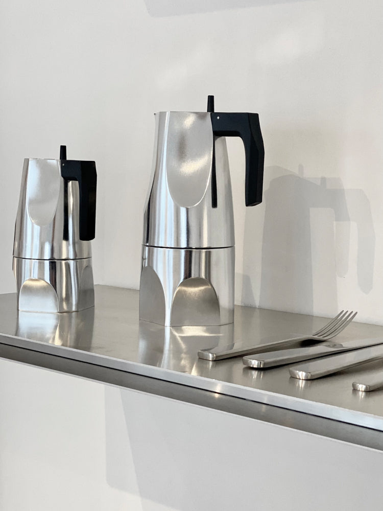 Ossidiana Espresso Coffee Maker, 6 Cups