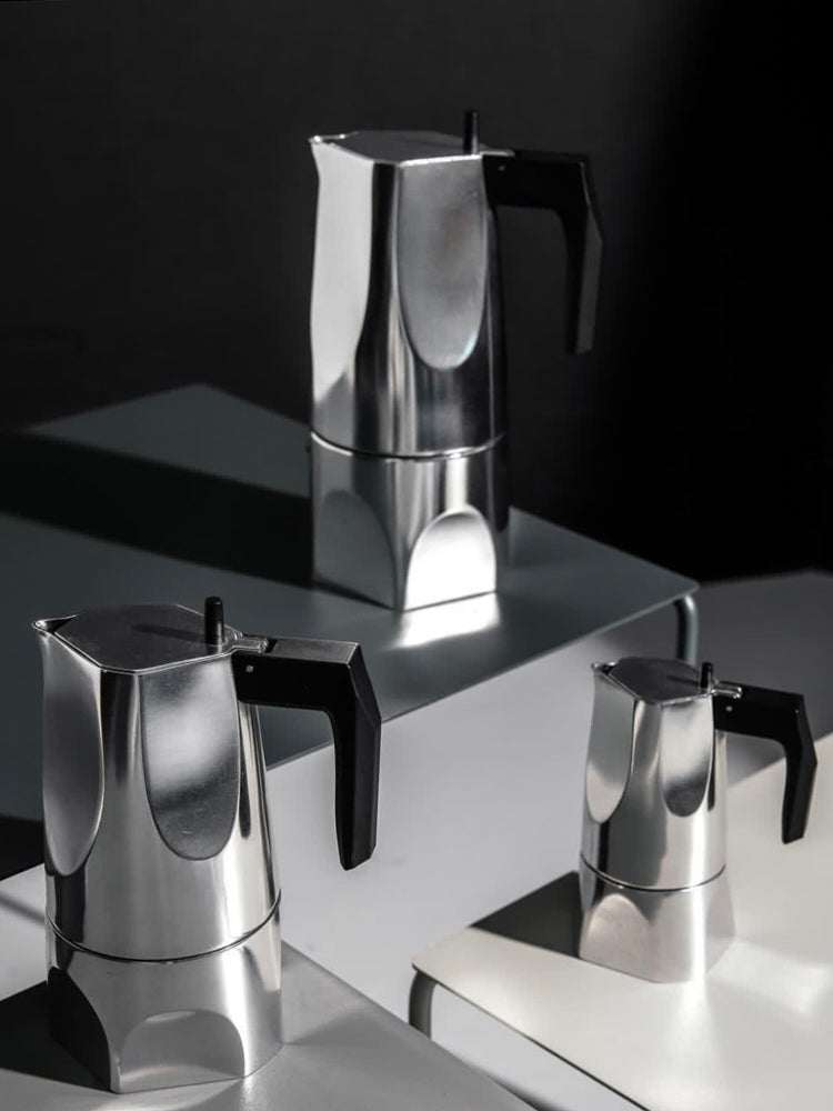 Ossidiana Espresso Coffee Maker, 6 Cups