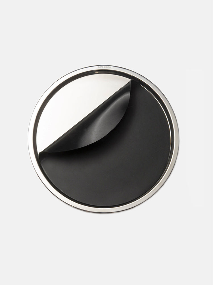 Round Tray, Stainless Steel