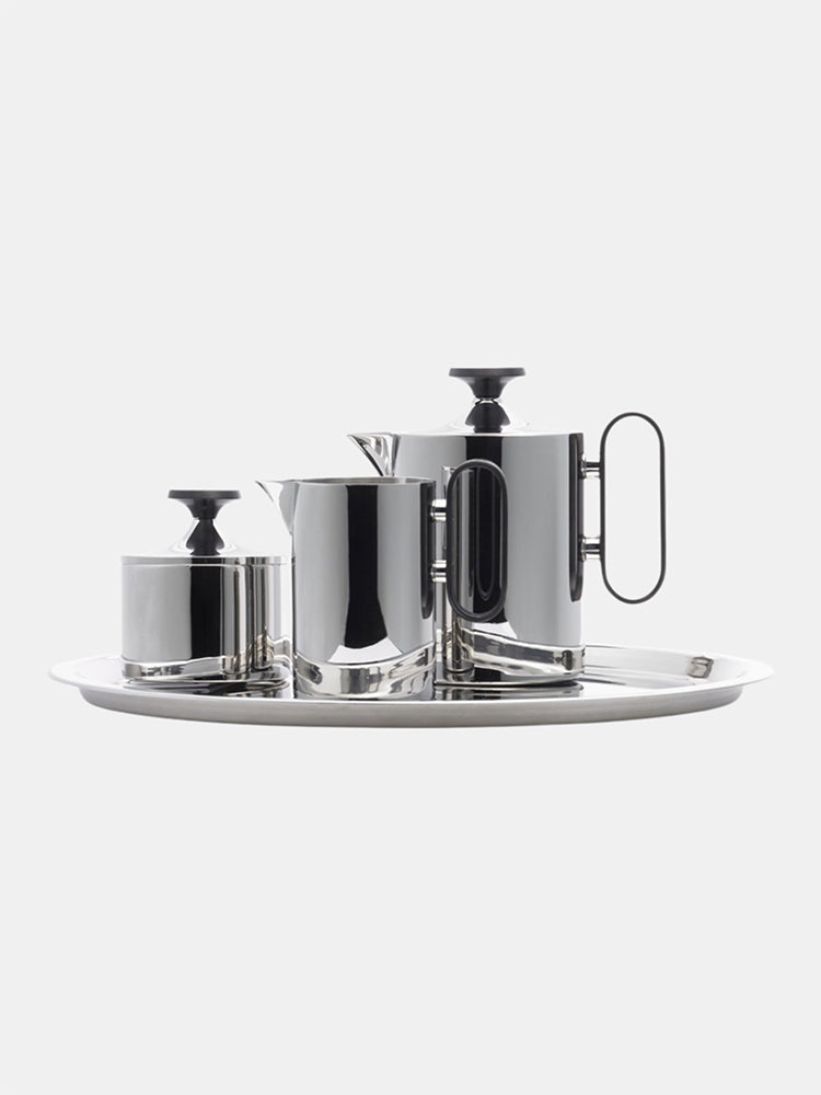 Teapot, Grey Metallic Handle